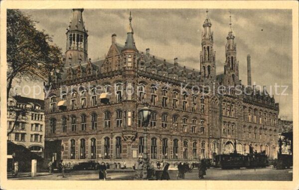 Amsterdam Niederlande Hoofdpostkantor Voorburgwal