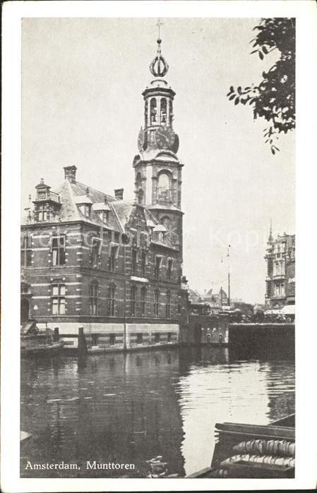 Amsterdam Niederlande Munttoren