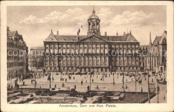 Amsterdam Niederlande Dam Kon Paleis