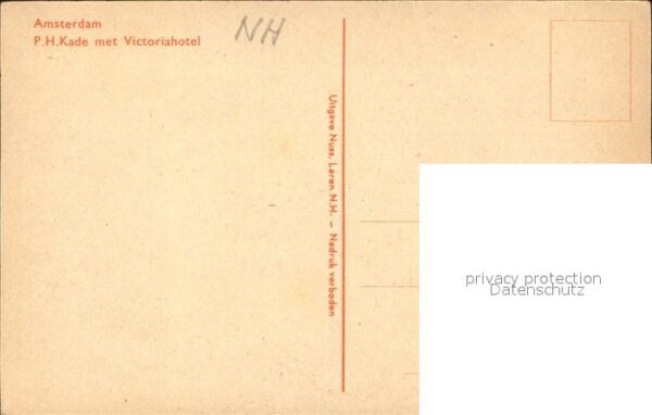 Amsterdam Niederlande Kade Victoriahotel – Bild 2