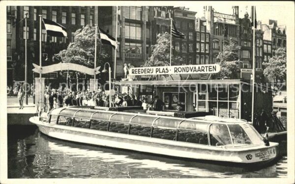 Amsterdam Niederlande Reederij Plas