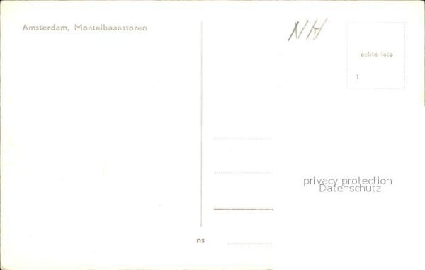 Amsterdam Niederlande Montelbaanstoren – Bild 2
