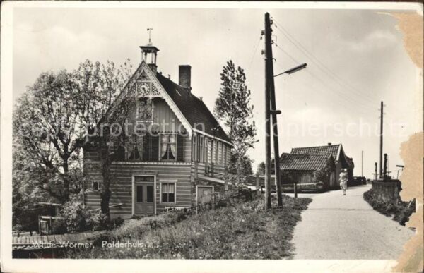 Niederlande Wijde Wormer Polderhuis