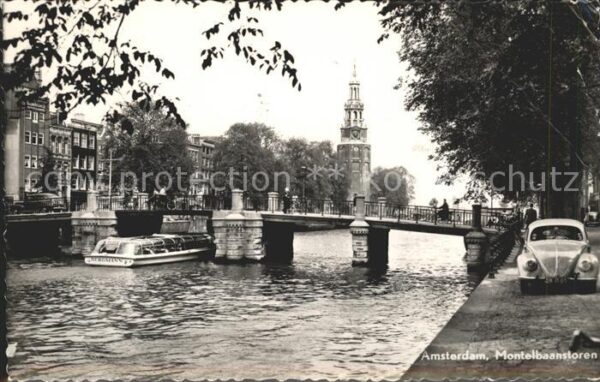 Amsterdam Niederlande Montelbaanstoren
