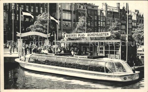 Amsterdam Niederlande Reederij Plas