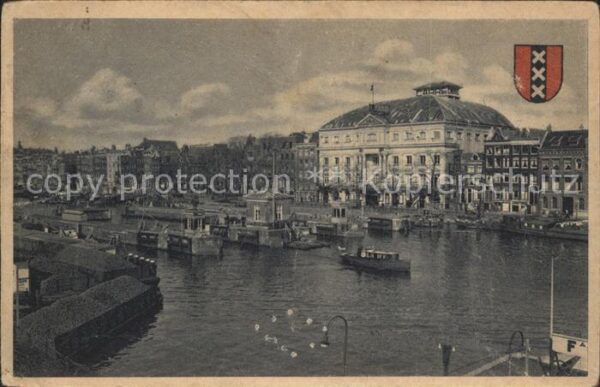 Amsterdam Niederlande Amstel Gebouw Carre
