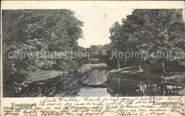 Amsterdam Niederlande Vondelpark