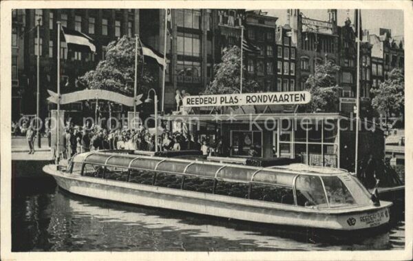 Amsterdam Niederlande Reederij Plas