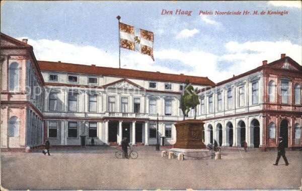 Den Haag Paleis Noordeinde Hr. M. de Koningin Fl
