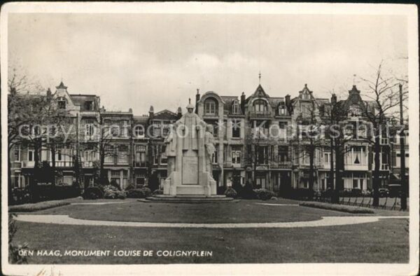 Den Haag Monument Louise de Colignyplein