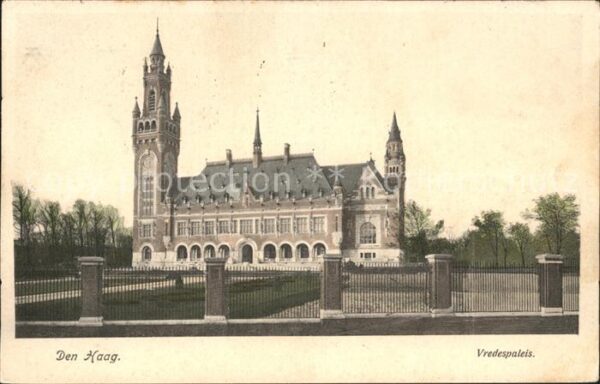 Den Haag Vredespaleis Friedenspalast