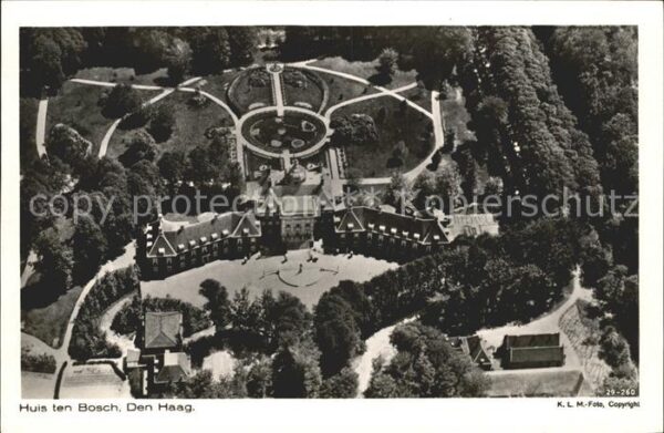 Den Haag Huis ten Bosch Luchtfoto