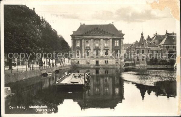 Den Haag Mauritshuis Vijver