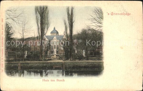 s-Gravenhage Huis ten Bosch