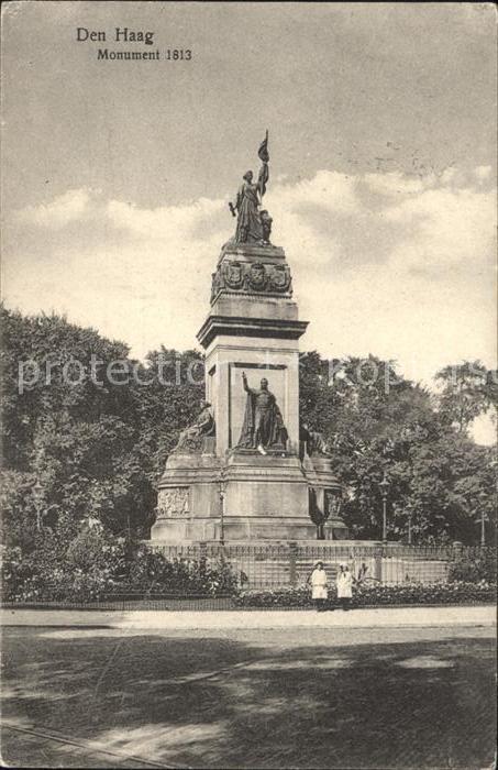 Den Haag Monument 1813 Nationaldenkmal