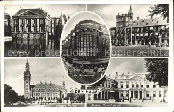 Den Haag Mauritshuis Buitenhof Paleis Noordeinde
