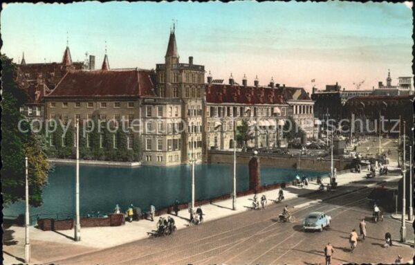 Den Haag Buitenhof met Hofvijver