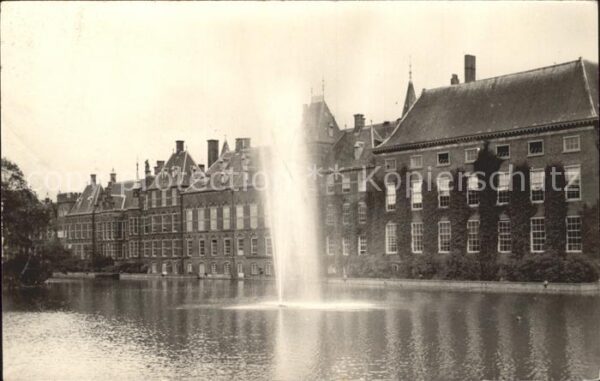 Den Haag Hofvijver Fontein