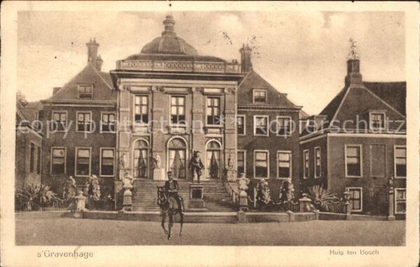 s-Gravenhage Huis ten Bosch Reiter
