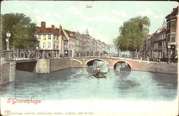s-Gravenhage Spui Brücke