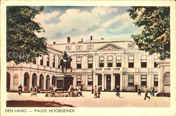 Den Haag Paleis Noordeinde Reiterstandbild Denkm