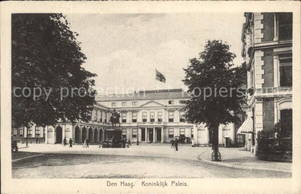 Den Haag Koninklijk Paleis Monument Denkmal