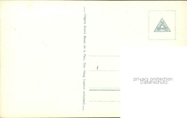 s-Gravenhage Noordeinde Ruiterstandbeeld Prins Wille – Bild 2