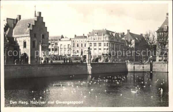 Den Haag Hofvijver Gevangenpoort