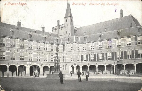 s-Gravenhage Binnenhof Kabinet der Koningin