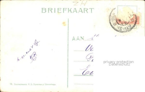 s-Gravenhage Binnenhof Kabinet der Koningin – Bild 2