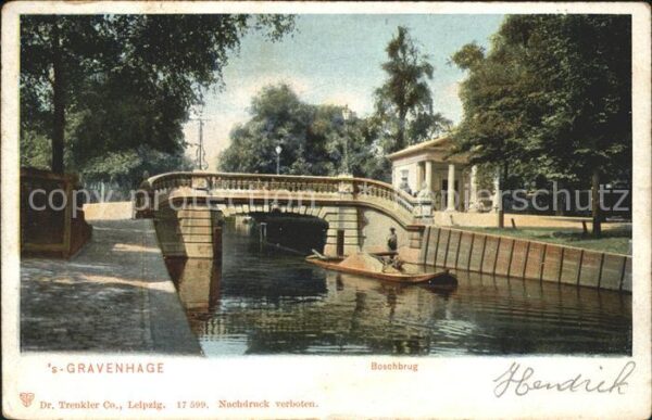 s-Gravenhage Boschbrug Brücke