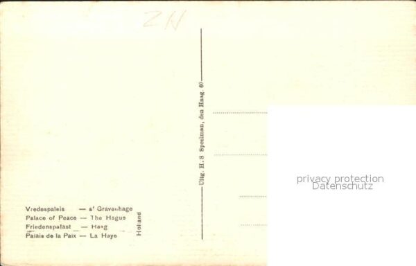 Den Haag Vredespaleis Friedenspalast – Bild 2
