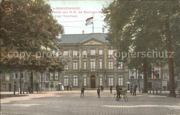 s-Gravenhage Paleis Koningin Moeder Lange Voorhout