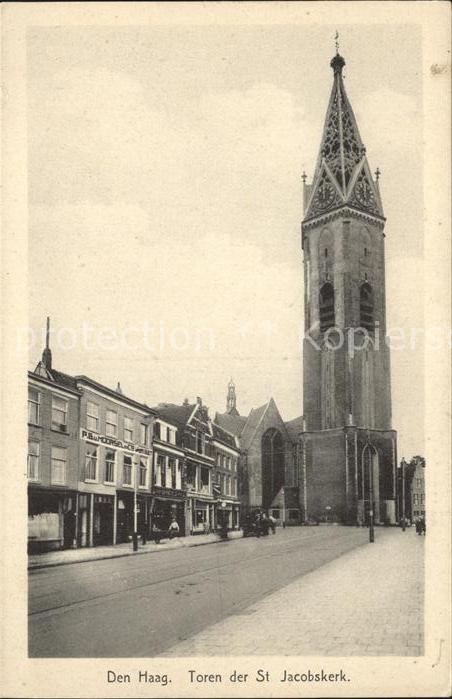 Den Haag Toren St Jacobskerk Kirche