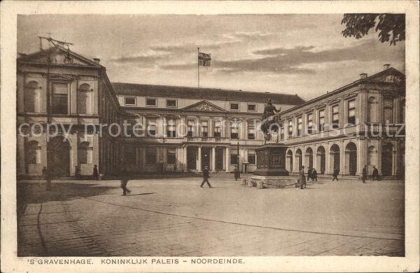 s-Gravenhage Koninklijk Paleis Noordeinde Monument D