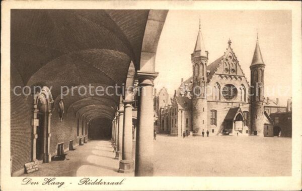 Den Haag Binnenhof Ridderzaal Arkaden