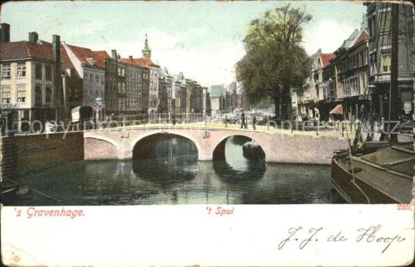 s-Gravenhage Spui Brücke