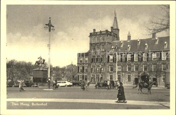 Den Haag Buitenhof Monument Denkmal