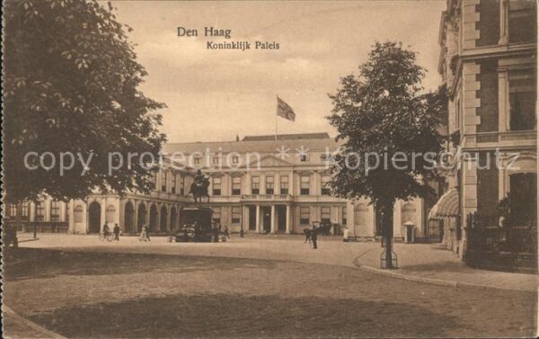Den Haag Koninklijk Paleis Noordeinde Standbeeld