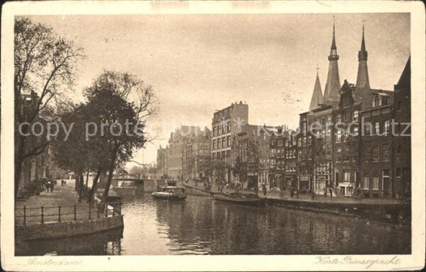 Amsterdam Niederlande Korte Prinsegracht Kanal