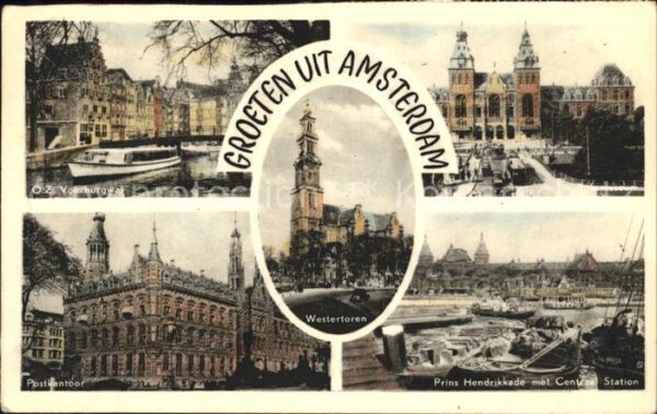 Amsterdam Niederlande Voorburgwal Museum Prins Hendrikkade St