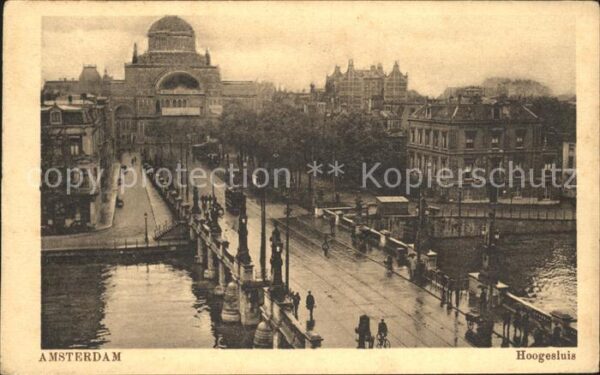 Amsterdam Niederlande Hoogesluis Brücke