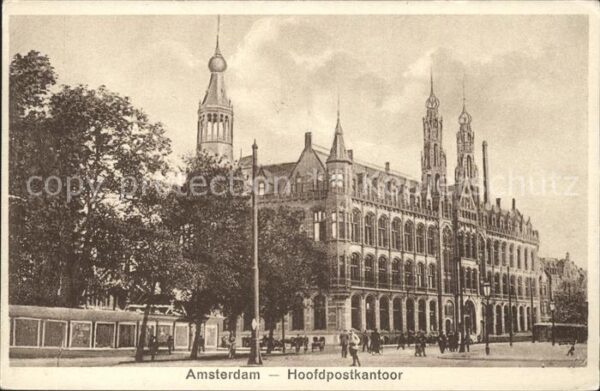 Amsterdam Niederlande Hoofdpostkantoor