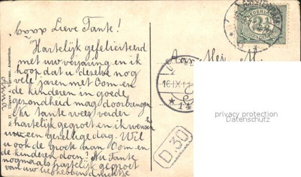 Amsterdam Niederlande Postkantoor – Bild 2
