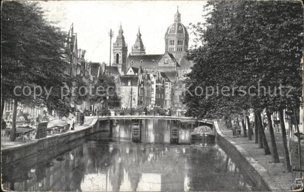 Amsterdam Niederlande Kanal