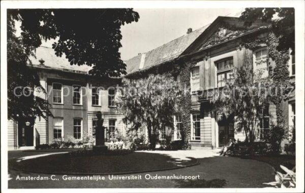 Amsterdam Niederlande Gemeentelijke Universiteit Oudemanhuisp