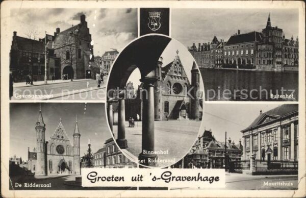s-Gravenhage Gevangenpoort Buitenhof Mauritshuis Mus