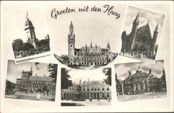 Den Haag Plein 1813 Vredespaleis Binnenhof Huis