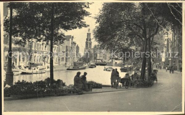 Amsterdam Niederlande Bloemmarkt