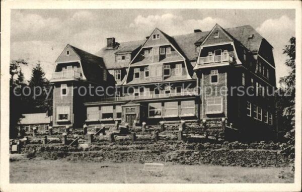 Ilmenau Thueringen Kurhaus Berghotel Gabelbach